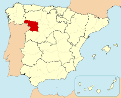Mapa de Zamora
