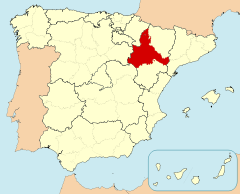 Mapa de Zaragoza